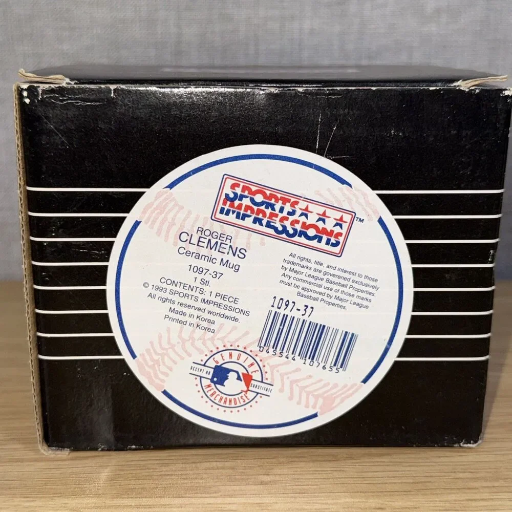 Roger Clemens Sports Impressions Collectors Mug